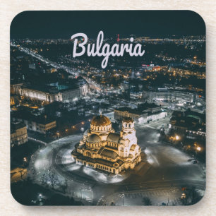 Bulgaria Capital Sofia Alexander Nevsky Cathedral Coaster