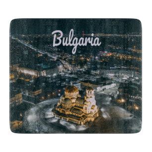 Bulgaria Capital Sofia Alexander Nevsky Cathedral Cutting Board
