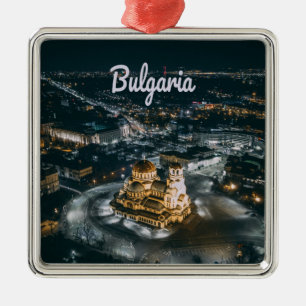 Bulgaria Capital Sofia Alexander Nevsky Cathedral Metal Tree Decoration