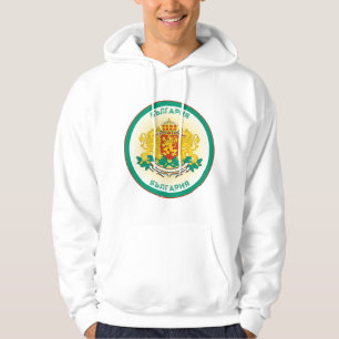 Bulgaria Coat of Arms Circle Shape  Hoodie
