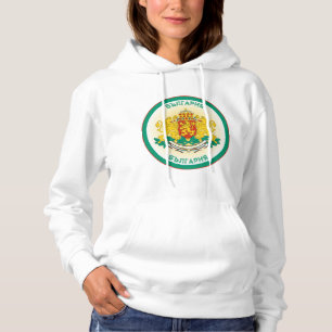 Bulgaria Coat of Arms Circle Shape Hoodie