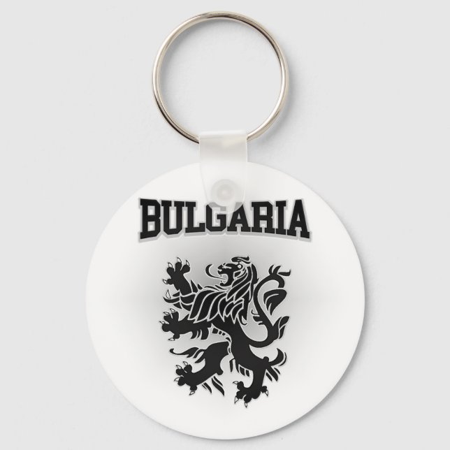 Bulgaria Coat of Arms Key Ring (Front)