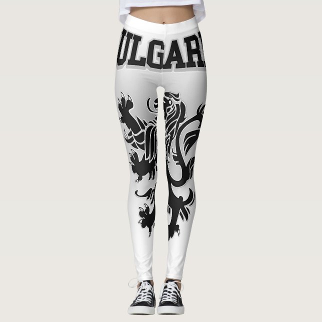 Bulgaria Coat of Arms Leggings (Front)