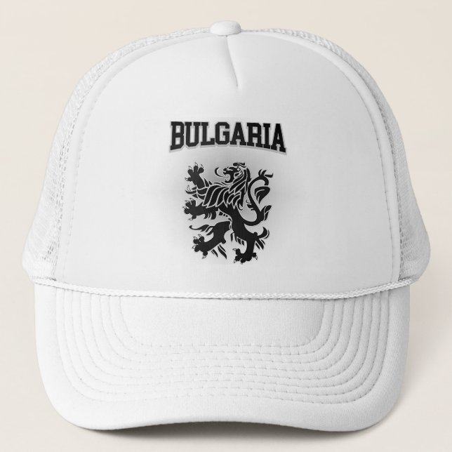 Bulgaria Coat of Arms Trucker Hat (Front)