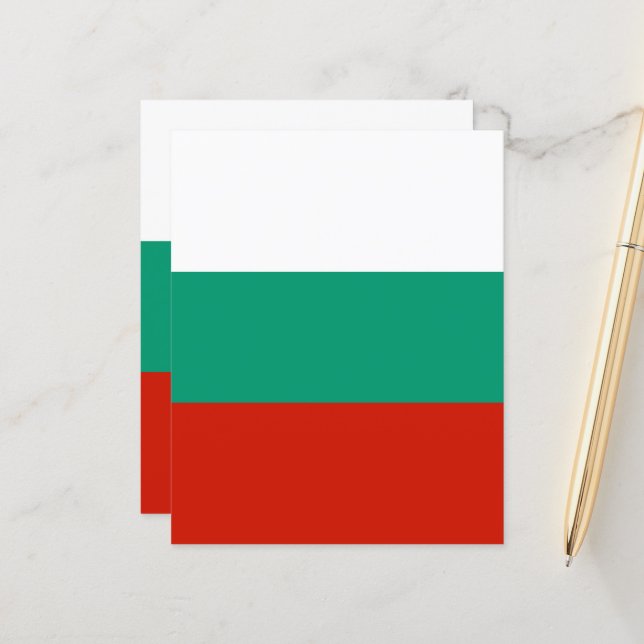 Bulgaria flag (Front/Back In Situ)