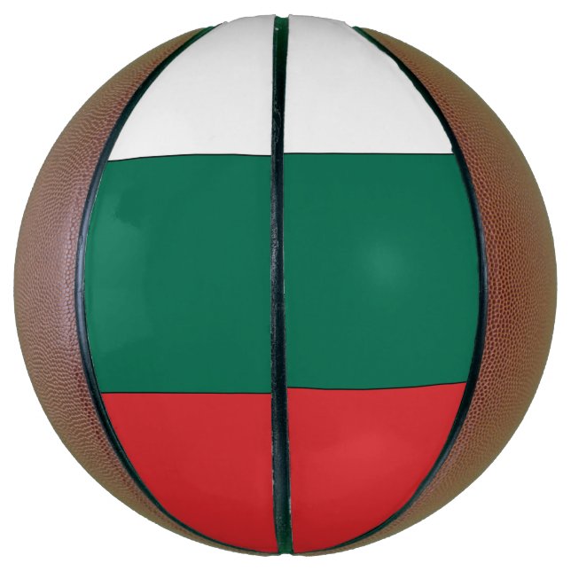 Bulgaria Flag Basketball (Vertical)