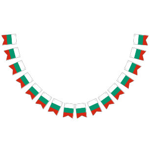 Bulgaria flag bunting banner