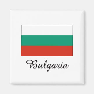 Bulgaria Flag Design Magnet