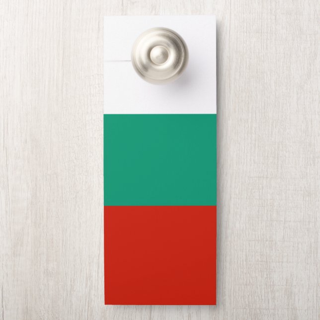 Bulgaria flag door hanger (On Knob)