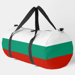 Bulgaria flag duffle bag