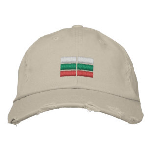 Bulgaria Flag  Embroidered Baseball Cap