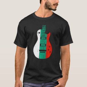Bulgaria Flag Guitar Vintage Musician T-Shirt