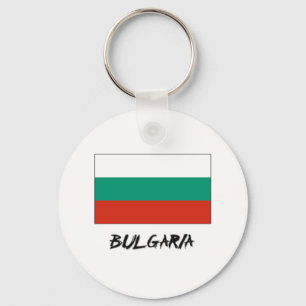 Bulgaria Flag Key Ring