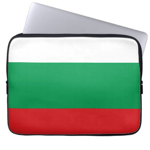 Bulgaria flag laptop sleeve