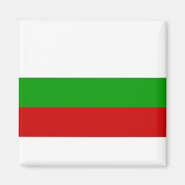 Bulgaria Flag Magnet (Front)