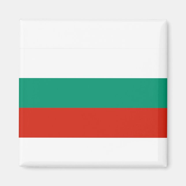 Bulgaria Flag Magnet (Front)