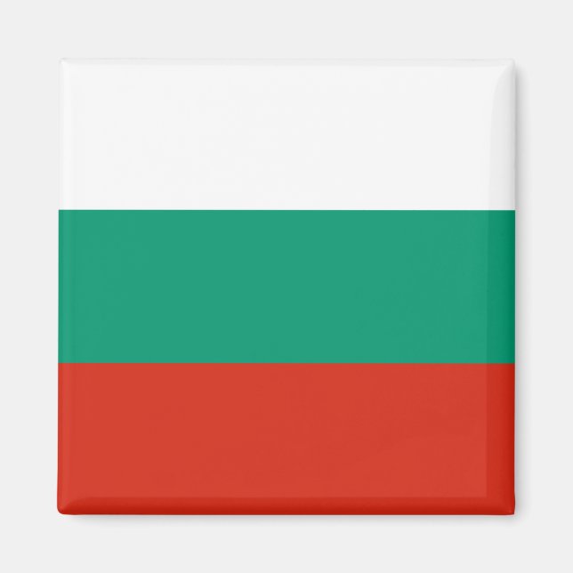 Bulgaria Flag Magnet (Front)