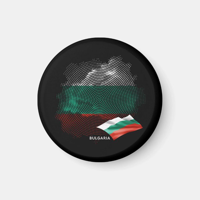 Bulgaria flag magnet (Front)