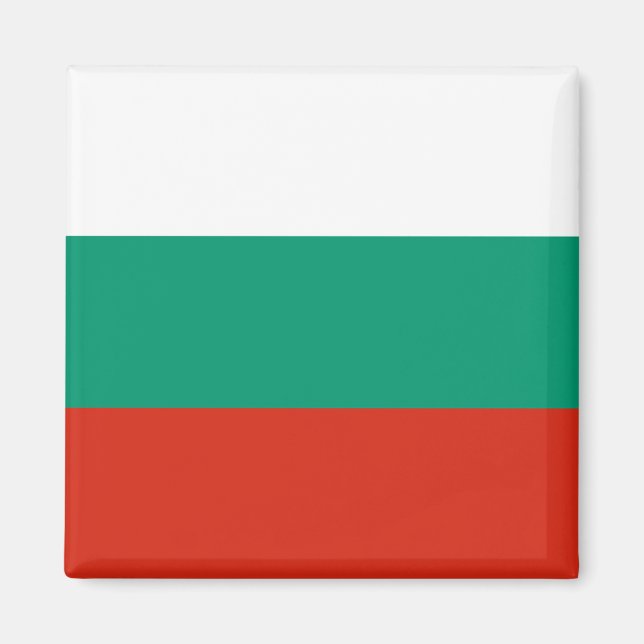 Bulgaria Flag Magnet (Front)