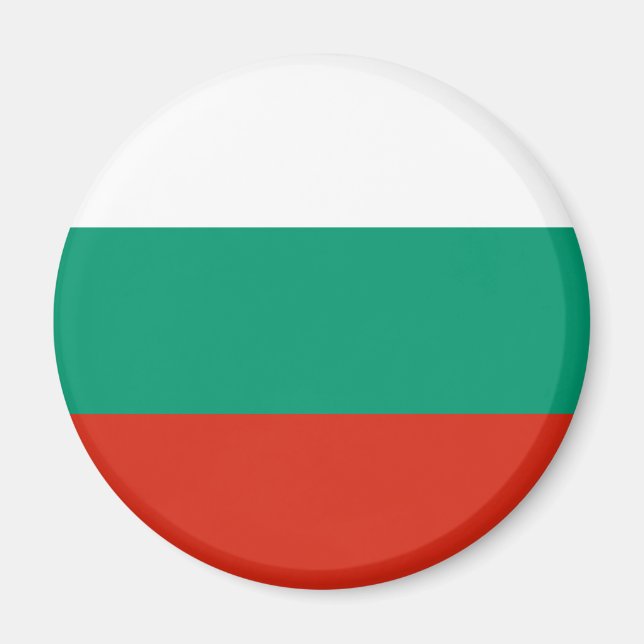 Bulgaria Flag Magnet (Front)