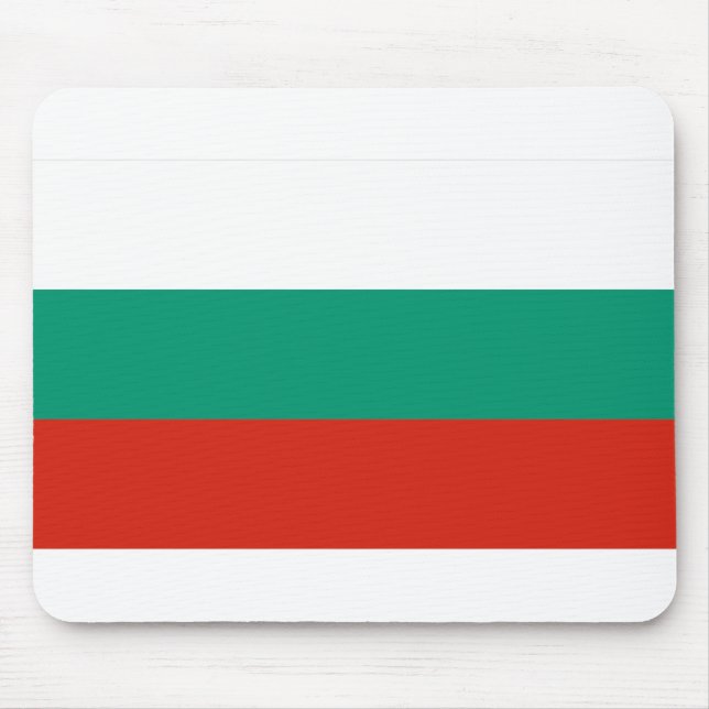 Bulgaria Flag Mouse Mat (Front)