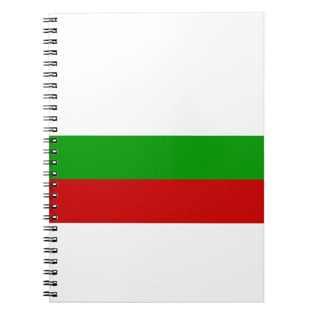 Bulgaria Flag Notebook (Front)