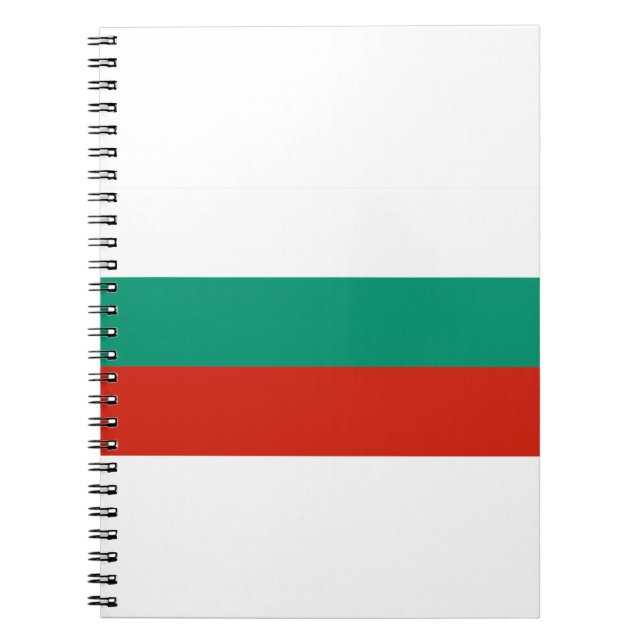 Bulgaria Flag Notebook (Front)