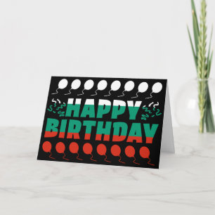 Bulgaria Flag Patriotic Birthday Card