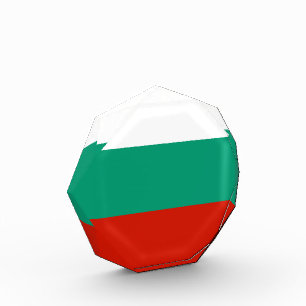 Bulgaria flag photo block
