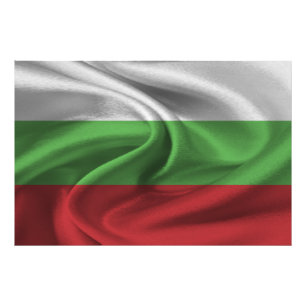Bulgaria Flag Photo Print