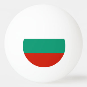 Bulgaria flag ping pong ball