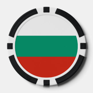 Bulgaria Flag Poker Chips