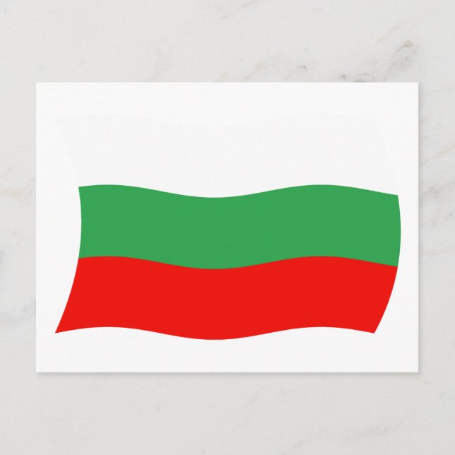 Bulgaria Flag Postcard (Front)