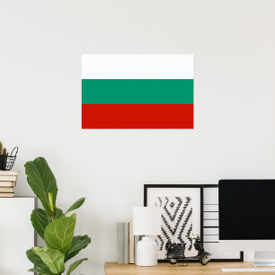 Bulgaria flag poster