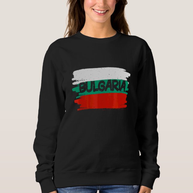 Bulgaria Flag Sweatshirt (Front)