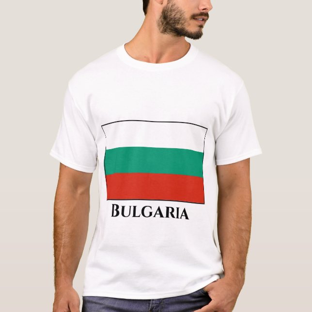 Bulgaria Flag T-Shirt (Front)