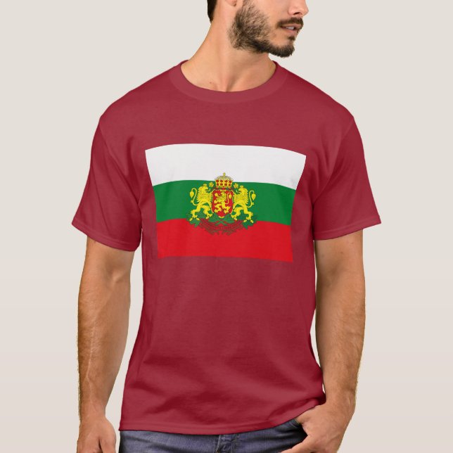 Bulgaria Flag T-shirt (Front)