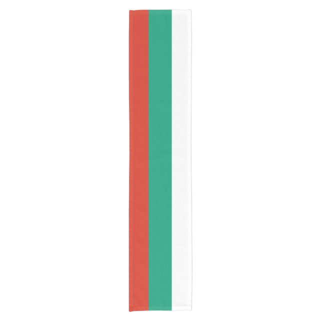 Bulgaria flag Table Runner (Front)