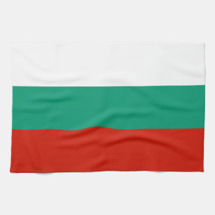 Bulgaria flag tea towel