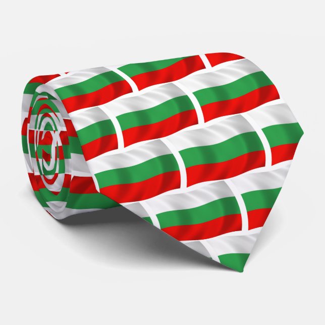 Bulgaria Flag Tie (Rolled)