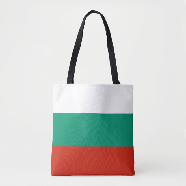 Bulgaria Flag Tote Bag (Front)
