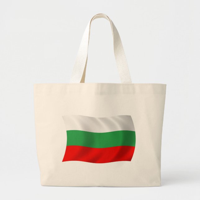 Bulgaria Flag Tote Bag (Front)