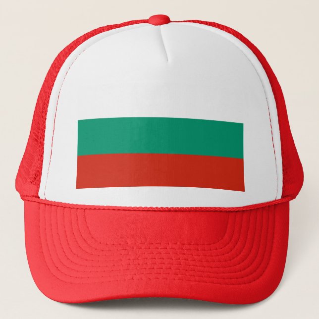 Bulgaria Flag Trucker Hat (Front)