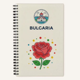 Bulgaria Heritage & Balkan Rose Photo Archive Notebook