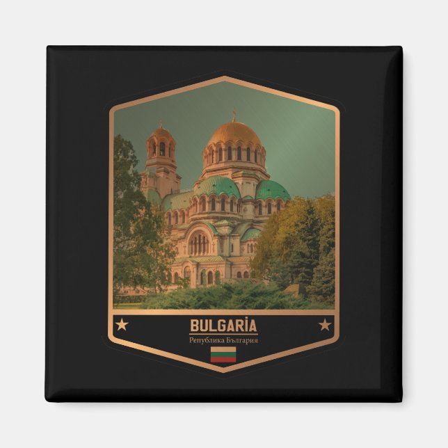 Bulgaria Magnet (Front)