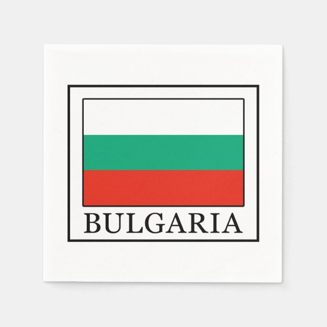 Bulgaria Napkin (Front)