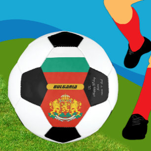 Bulgaria Personalised, Flag, Photo Soccer Ball