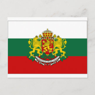 Bulgaria President Flag Postcard