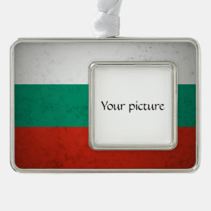 Bulgaria Silver Plated Framed Ornament