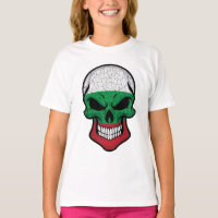 Bulgaria Smiling Skull Flag